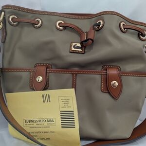Dooney & Bourke Taupe and Brown Women's Bag
